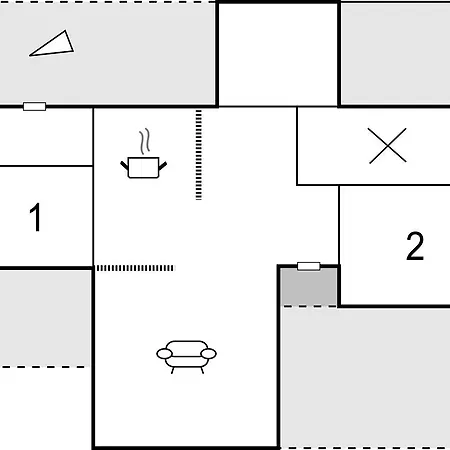Two-bedroom Holiday In Σπίτι διακοπών